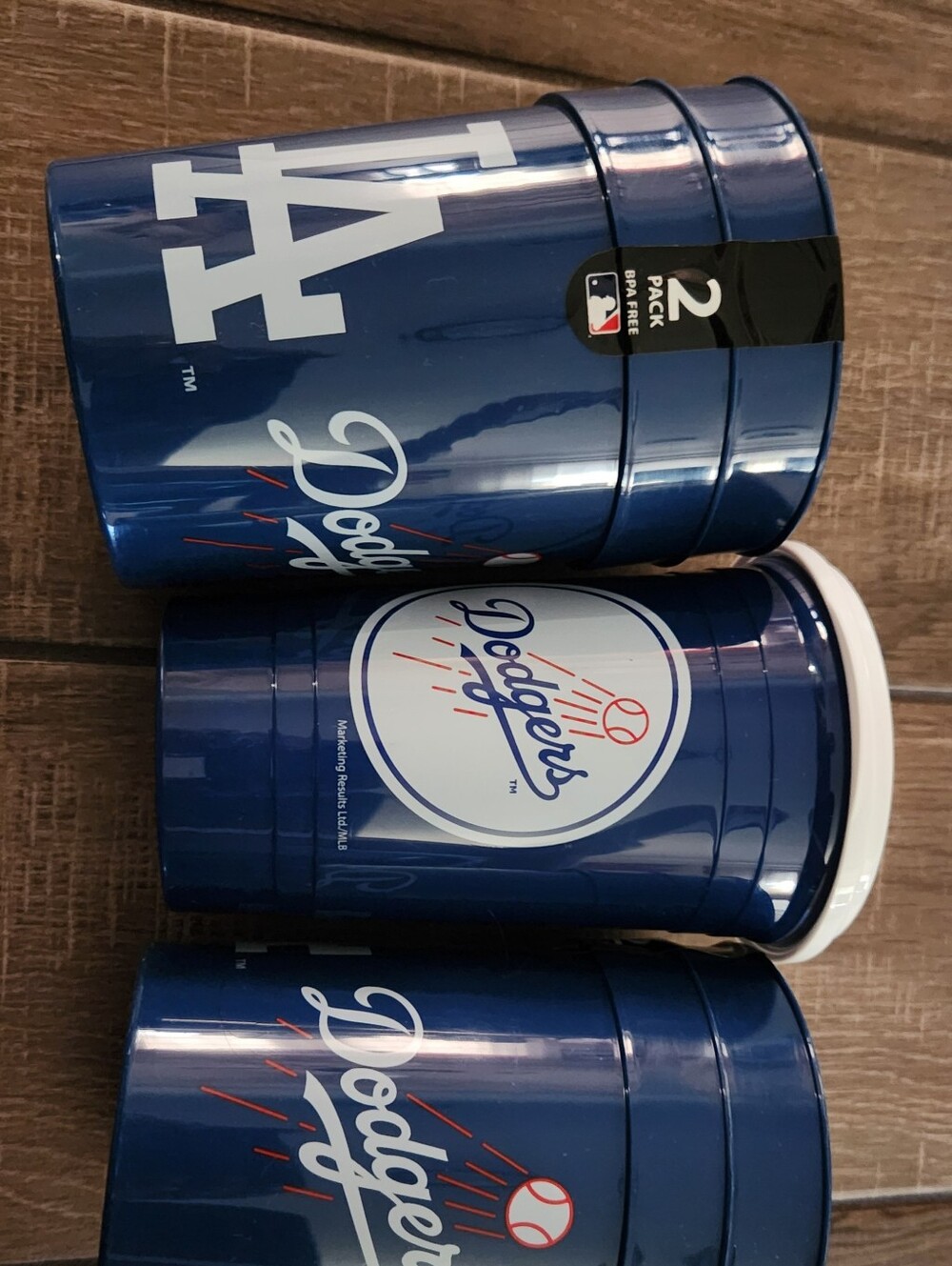 Blue Stadium Cups - 5 Pack